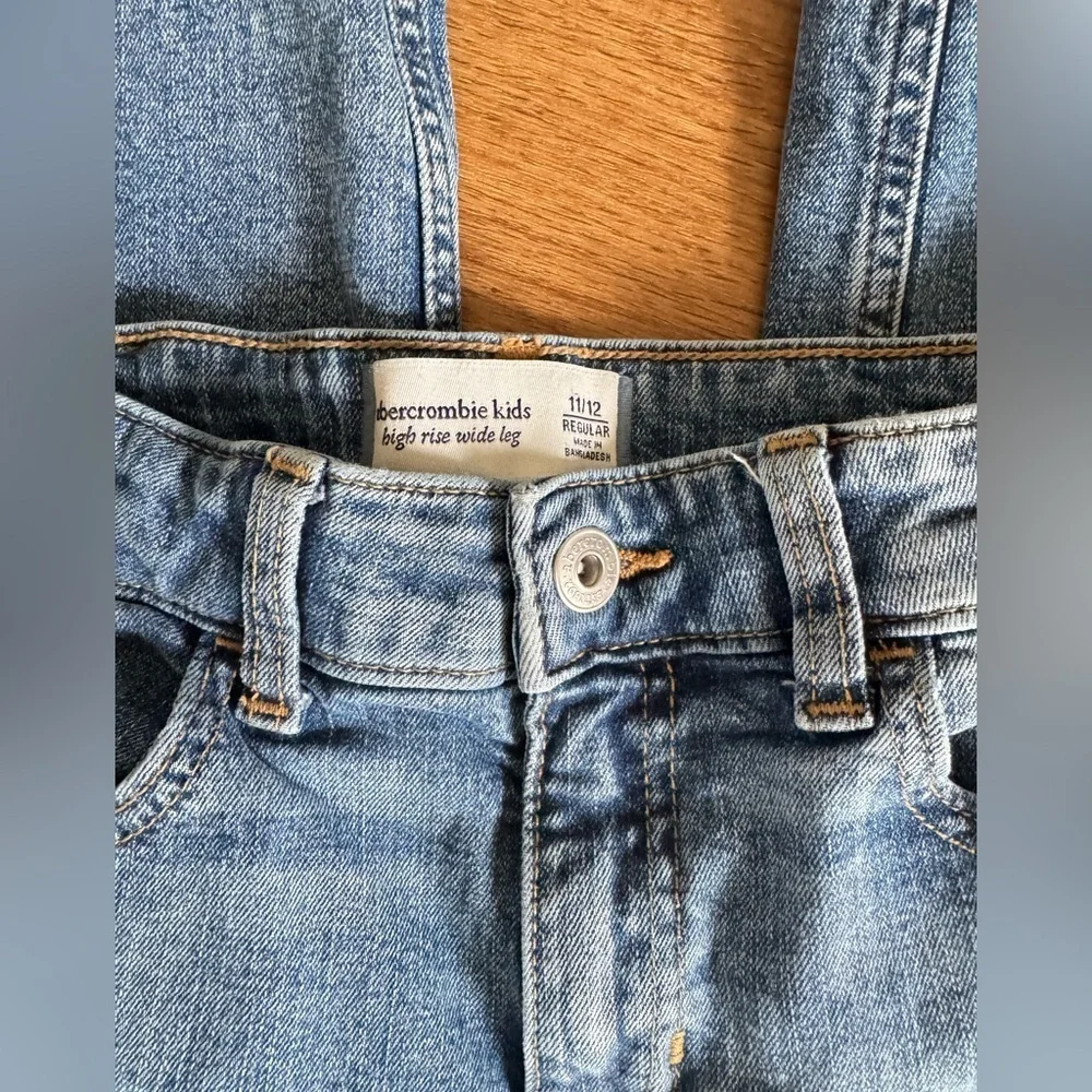 Abercrombie kids high-rise wide leg 11/12 regular